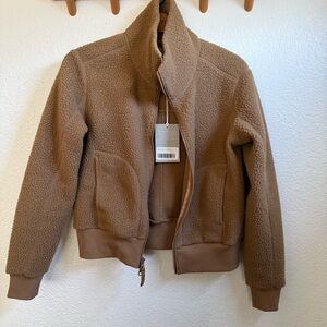 Everlane Teddy Jacket in Brown